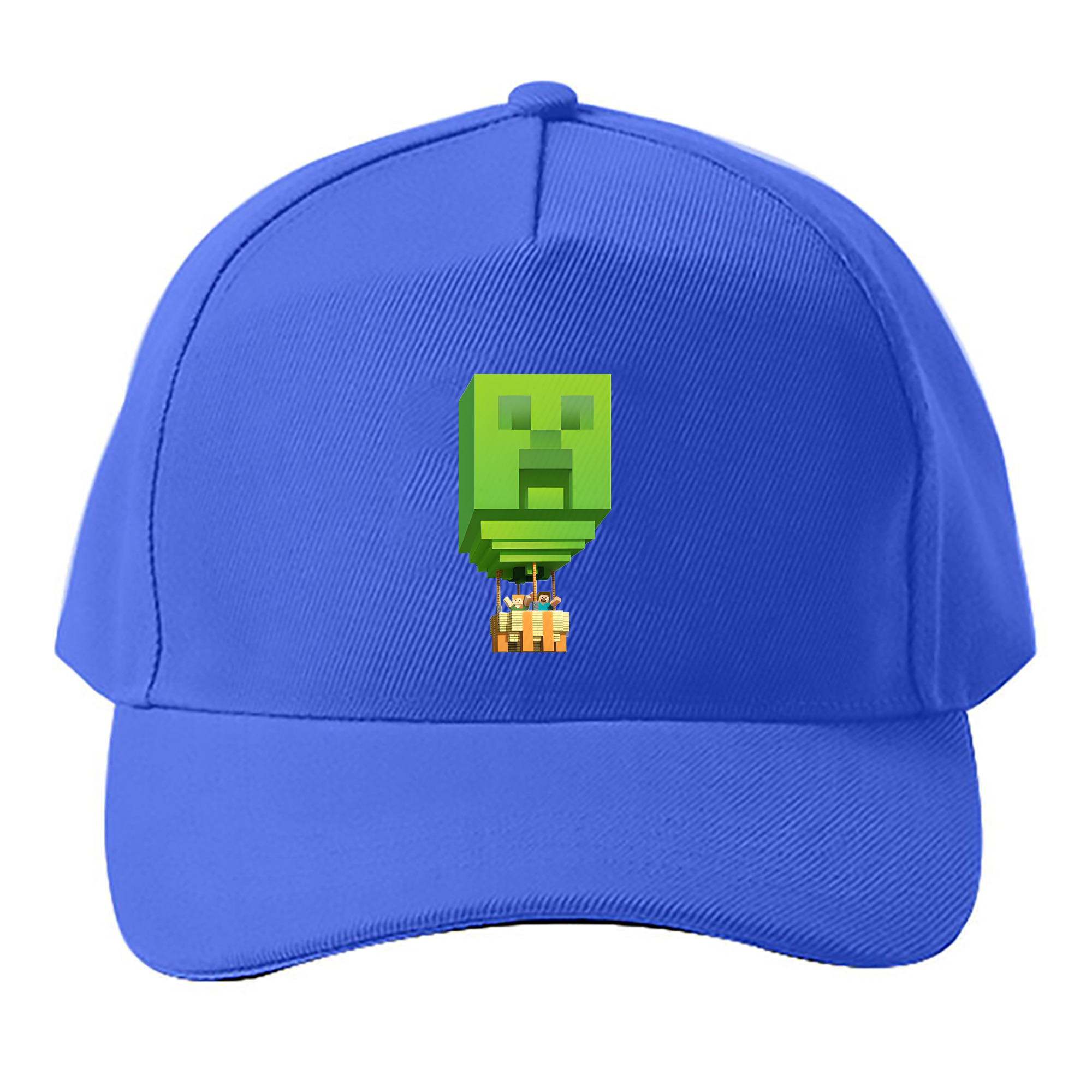（画像用） マインクラフト ブロックの世界 Minecraft MC Block world ベースボールキャップ 綿100％ 男女兼用 帽子 スポーツ